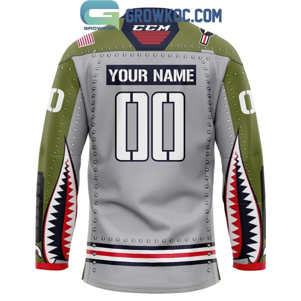 Coachella Valley Firebirds Military Apprecation 2024 Personalized Hockey Jersey