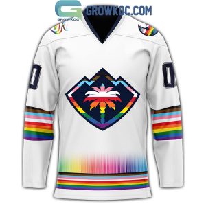 Coachella Valley Firebirds Pride Community 2024 Personalized Hockey Jersey