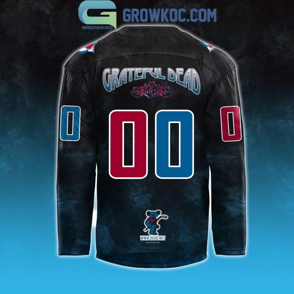 Colorado Avalanche Celebrating Grateful Dead Night 2024 Personalized Hockey Jersey