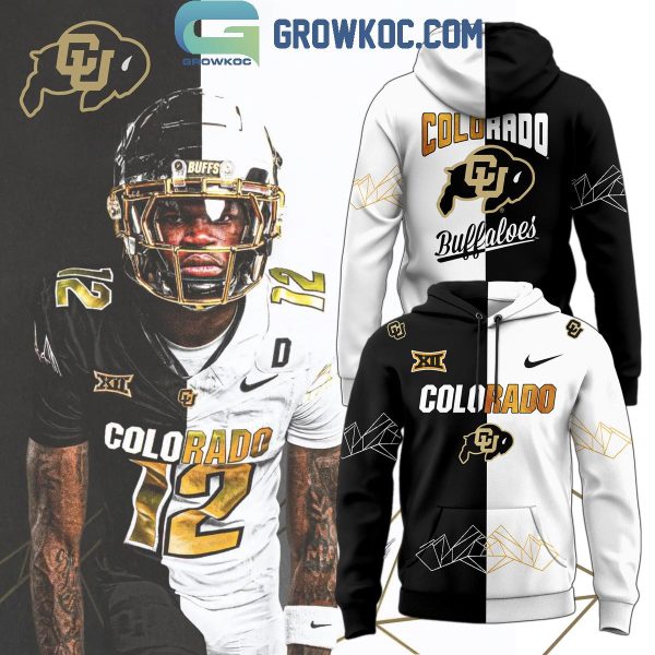 Colorado Buffaloes 2024 Black x White Edition Hoodie T-Shirt