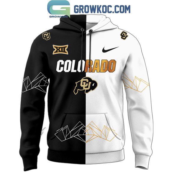 Colorado Buffaloes 2024 Black x White Edition Hoodie T-Shirt