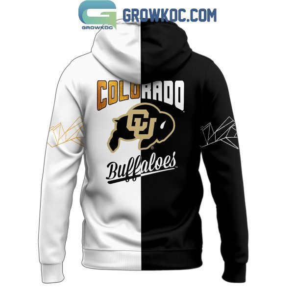 Colorado Buffaloes 2024 Black x White Edition Hoodie T-Shirt