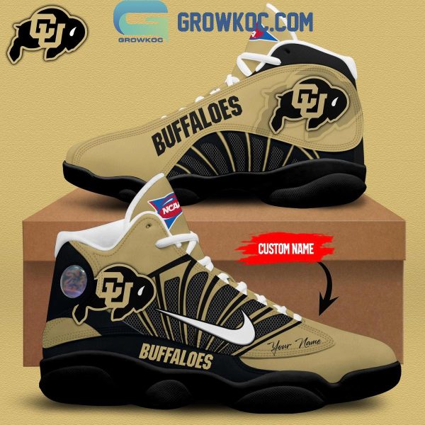 Colorado Buffaloes Go Buffaloes 2024 Personalized Air Jordan 13 Shoes