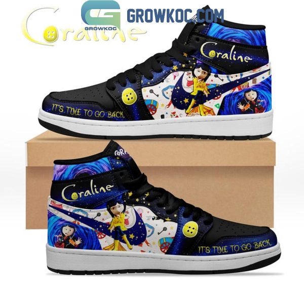 Coraline It’s Time To Go Back Air Jordan 1 Shoes