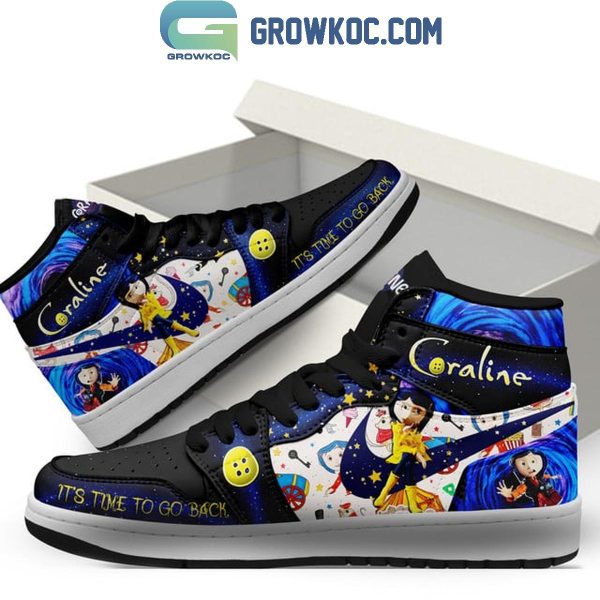 Coraline It’s Time To Go Back Air Jordan 1 Shoes