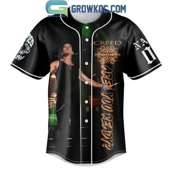 Creed The Schedule Of 2024 Tour Personalized Baseball Jersey