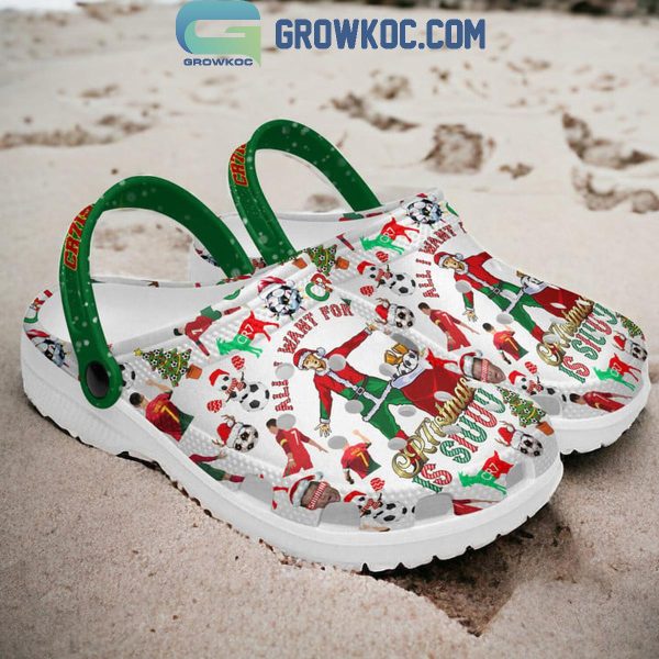 Cristiano Ronaldo CR7stmas Siuu Christmas Personalized Crocs Clogs