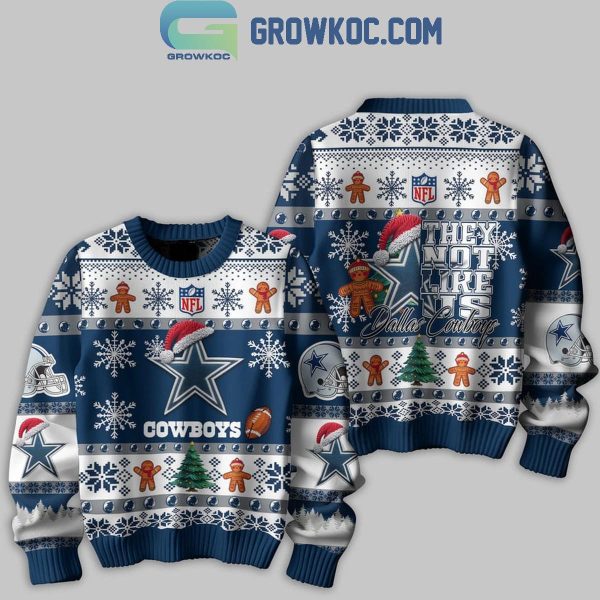 Dallas Cowboys They Not Like Us Christmas Happy Holidays Ugly Sweater