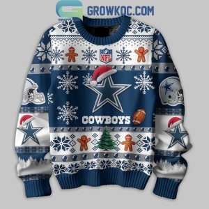 Dallas Cowboys They Not Like Us Christmas Happy Holidays Ugly Sweater