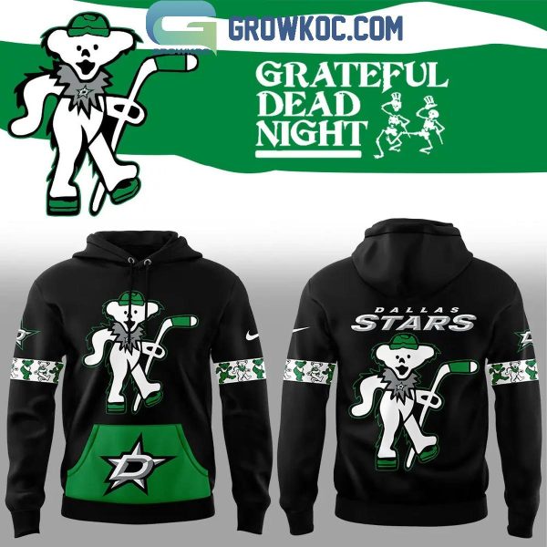 Dallas Stars Grateful Dead Night The Memories Of Dead Night Hoodie T-Shirt