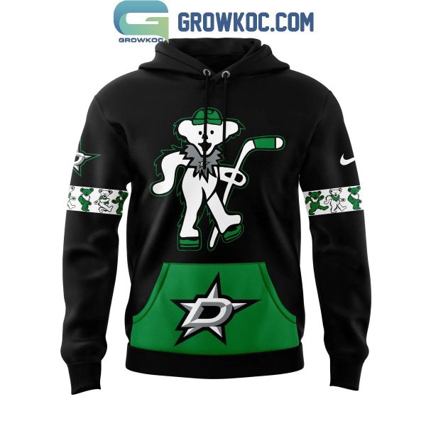 Dallas Stars Grateful Dead Night The Memories Of Dead Night Hoodie T-Shirt