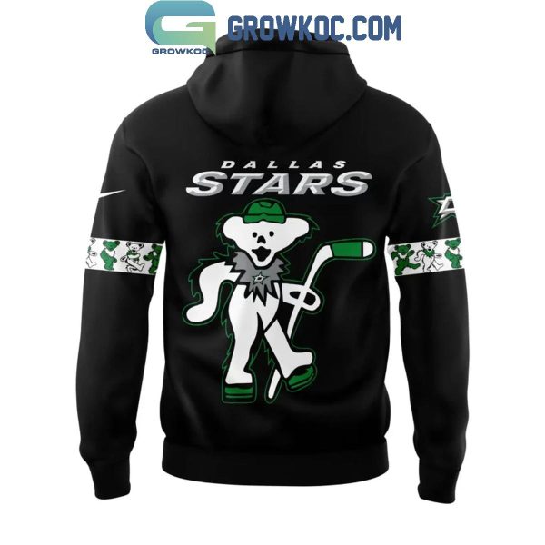 Dallas Stars Grateful Dead Night The Memories Of Dead Night Hoodie T-Shirt