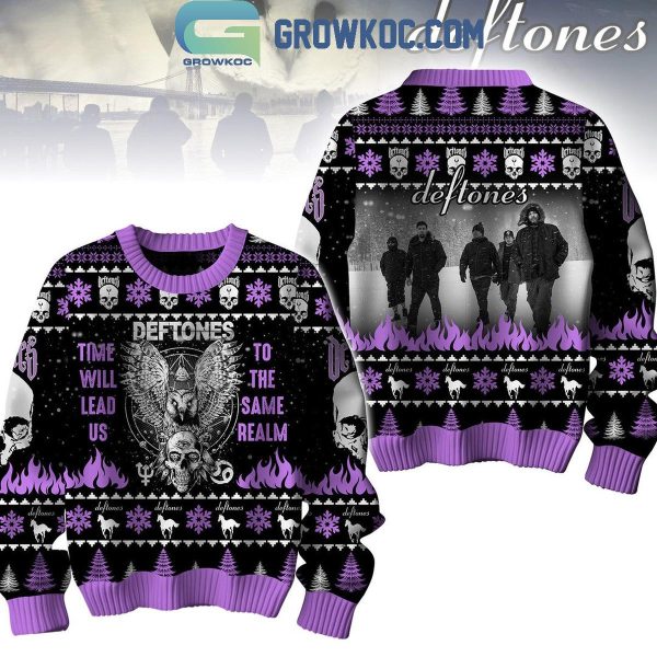 Deftones Time Will Lead Us To The Same Realm Christmas Ugly Sweater