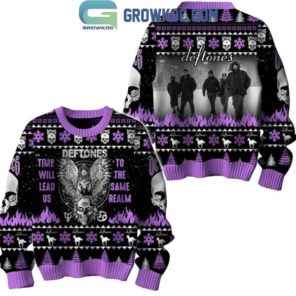 Deftones Time Will Lead Us To The Same Realm Christmas Ugly Sweater