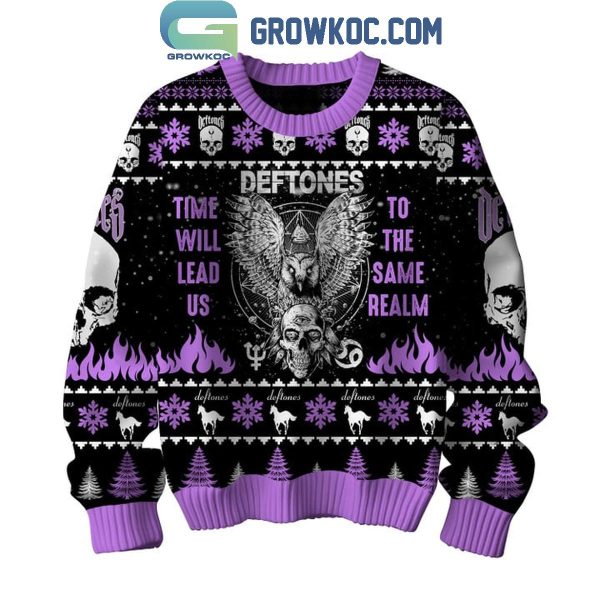 Deftones Time Will Lead Us To The Same Realm Christmas Ugly Sweater