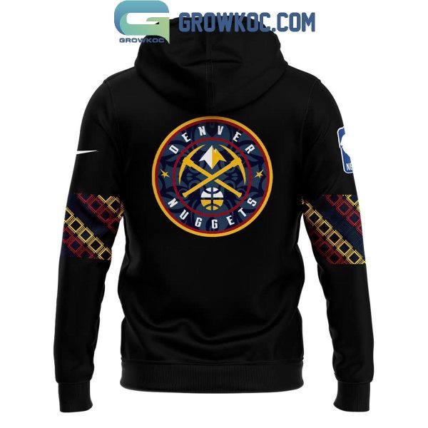 Denver Nuggets Let’s Celebrate 2024 Native American Heritage Hoodie T-Shirt