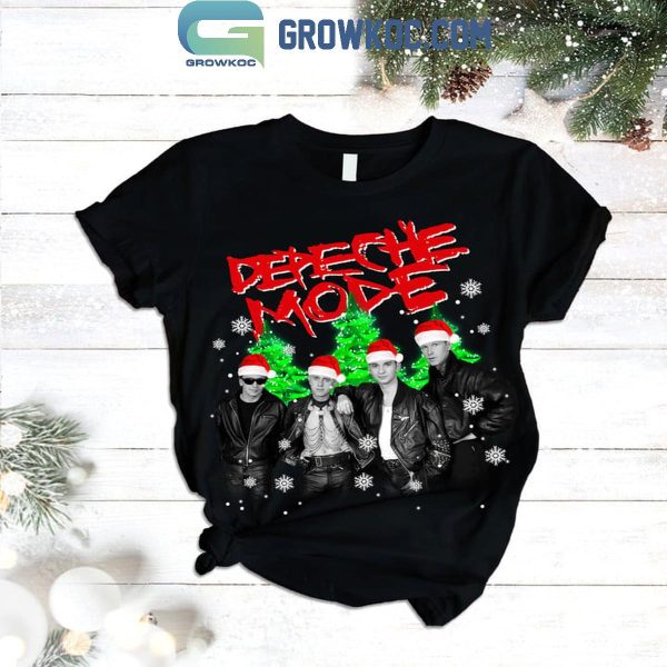 Depeche Mode Merry Christmas And Happy New Year 2025 Fleece Pajamas Set