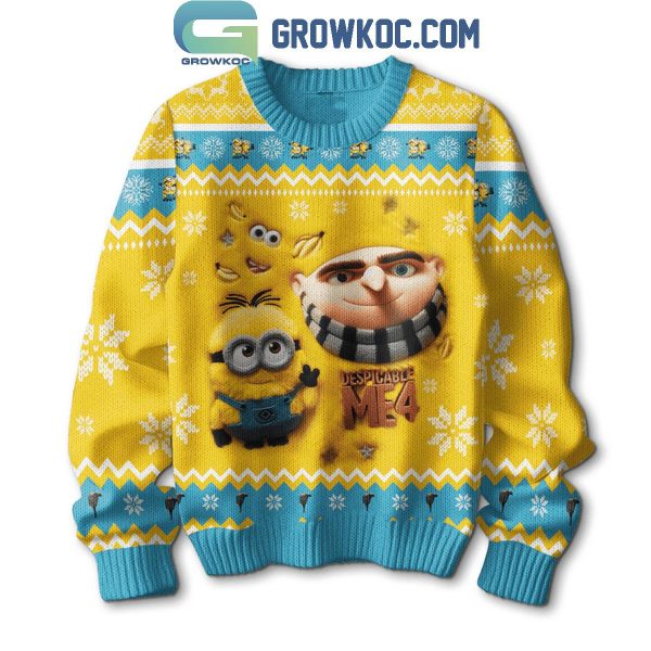 Despicable Me One In Minion Christmas Ugly Sweater