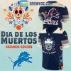 Detroit Lions 2024 NFL Dia De Los Muertos Personalized Football Jersey