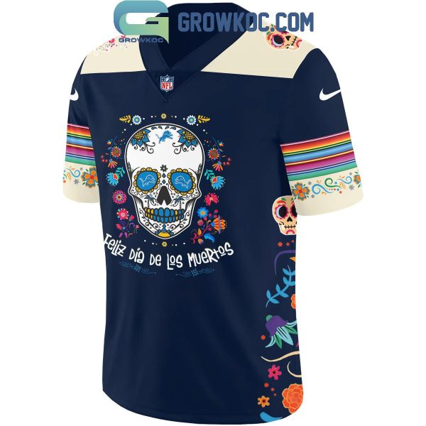 Detroit Lions 2024 Celebration Dia De Los Muertos Football Jersey