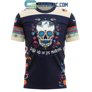 Detroit Lions 2024 Football League Dia De Los Muertos Hoodie T-Shirt