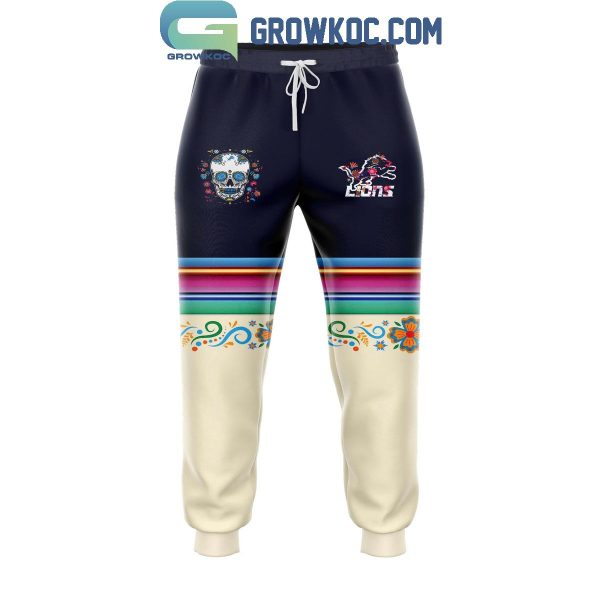 Detroit Lions 2024 NFL Dia De Los Muertos Hoodie Long Pants