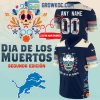 Detroit Lions 2024 Celebration Dia De Los Muertos Football Jersey