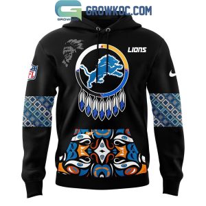 Detroit Lions November For 2024 Native American Heritage Month Hoodie T-Shirt