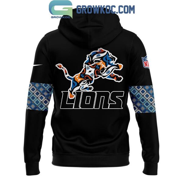 Detroit Lions November For 2024 Native American Heritage Month Hoodie T-Shirt