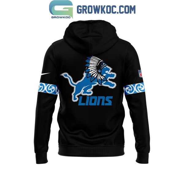 Detroit Lions Proud Of Native American Heritage Month 2024 Hoodie T-Shirt