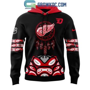 Detroit Red Wings Celebrating Native American Heritage Month 2024 Hoodie T-Shirt