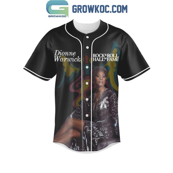 Dionne Warwick Soul Food Hall Of Fame 2024 Rock And Roll Baseball Jersey