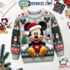 Disney Mickey Mouse Celebrating Christmas Ugly Sweater