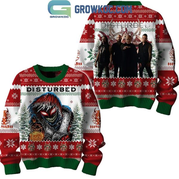 Disturbed Forever Fan 2024 Merry Christmas Ugly Sweater