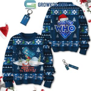 Doctor Who How The Grinch Stole The Tardis Christmas 2024 Ugly Sweater