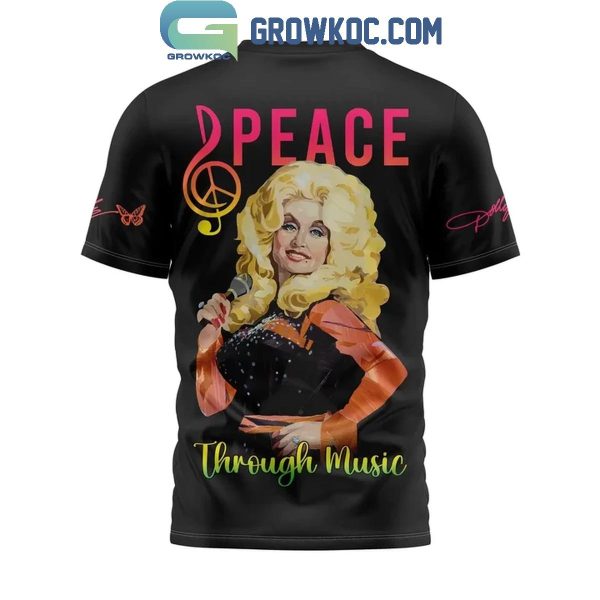 Dolly Parton Recording Academy Peace Through Music Hoodie T-Shirt