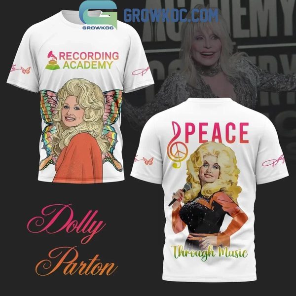 Dolly Parton Recording Academy Peace Through Music Hoodie T-Shirt