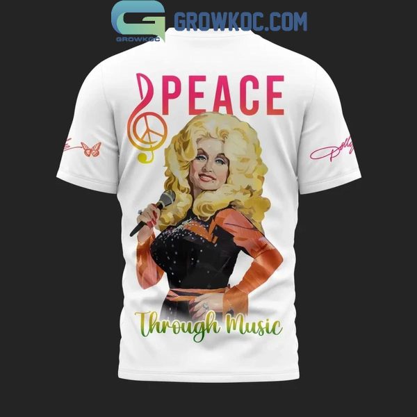 Dolly Parton Recording Academy Peace Through Music Hoodie T-Shirt