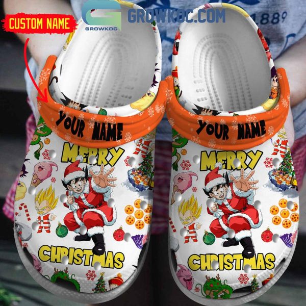 Dragon Balls Merry Christmas 2024 Personalized Crocs Clogs