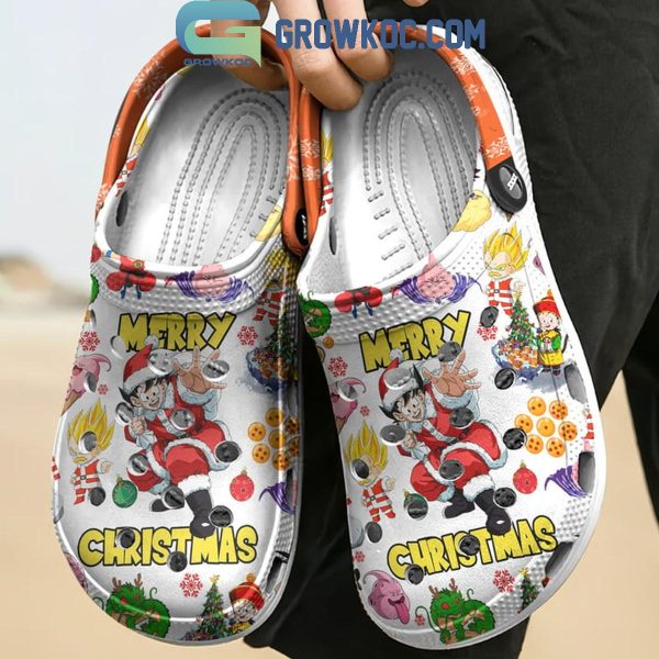 Dragon Balls Merry Christmas 2024 Personalized Crocs Clogs