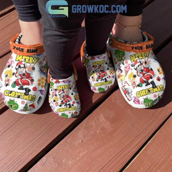 Dragon Balls Merry Christmas 2024 Personalized Crocs Clogs