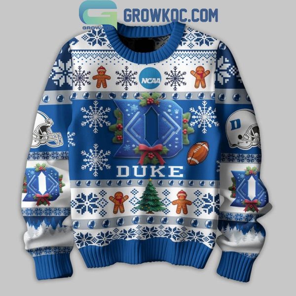 Duke Blue Devils Football They Not Like Us Christmas Ugly Sweater