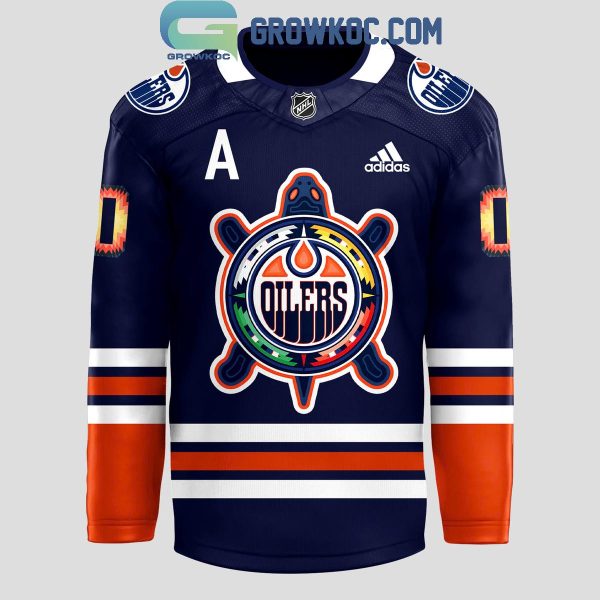 Edmonton Oilers Celebrates Indigenous Celebration 2024 Personalized Hockey Jersey