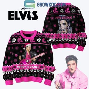 Elvis Presley Have An Elvismas Christmas Happy Holidays 2024 Ugly Sweater