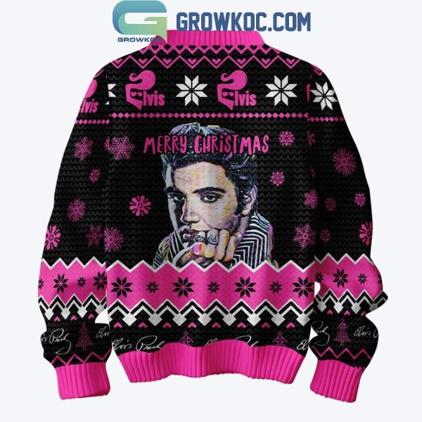 Elvis Presley Have An Elvismas Christmas Happy Holidays 2024 Ugly Sweater