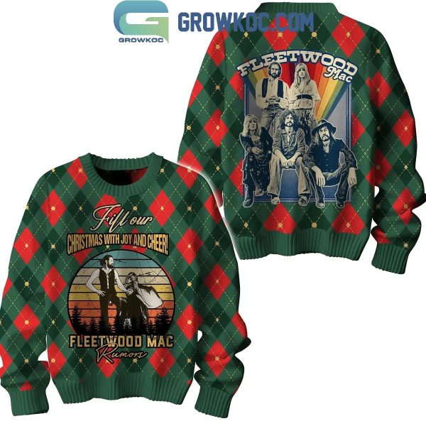 Fleetwood Mac Rumors Fill Your Christmas With Joy And Cheer Ugly Sweater