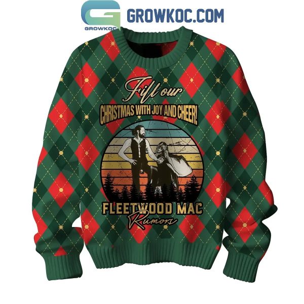 Fleetwood Mac Rumors Fill Your Christmas With Joy And Cheer Ugly Sweater