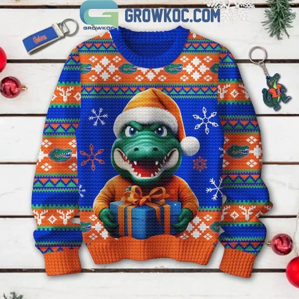 Florida Gators Football Christmas Celebration With True Fan Ugly Sweater