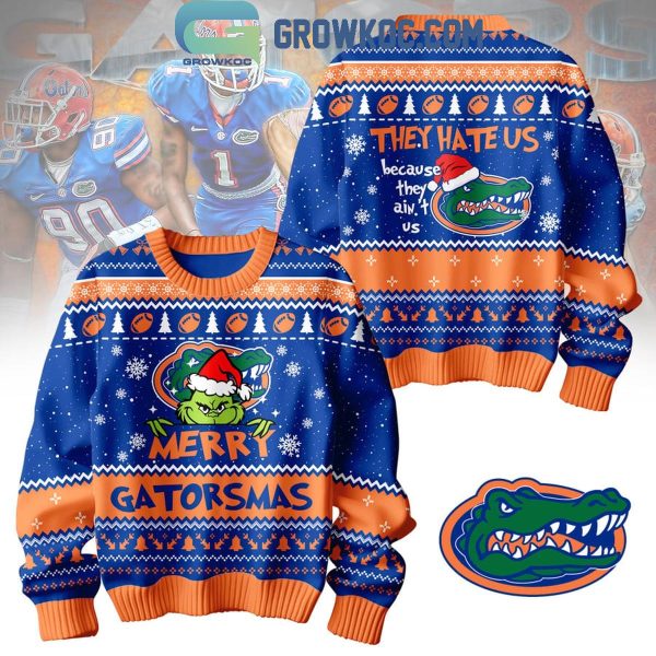 Florida Gators Grinch Christmas Merry Gatorsmas Ugly Sweater