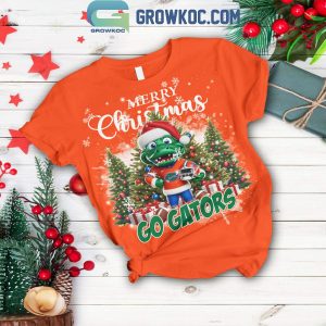 Florida Gators Merry 2024 Christmas Holidays Fleece Pajamas Set